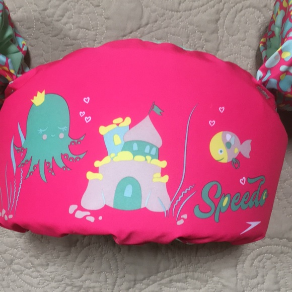 Speedo Splash Jammer Life Jacket Swim Vest Floatie Child 30-50lbs - Picture 7 of 14